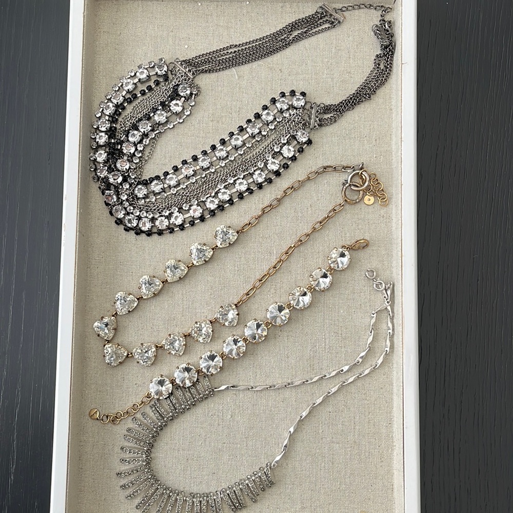 Stella and Dot Necklaces and One Bracelet.